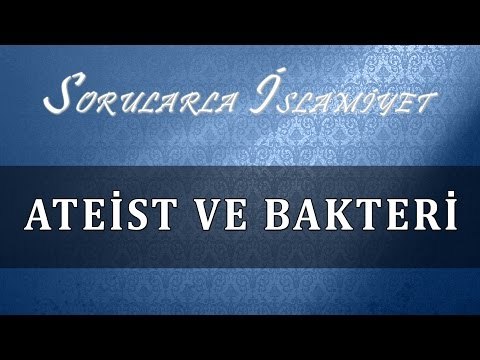 Ateist ve bakteri - Sorularla İslamiyet