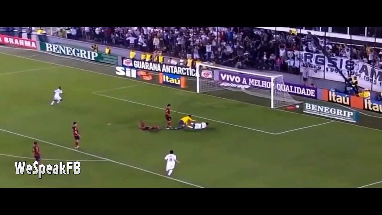 Neymar Jr ● Santos - Skills, Tricks and Goals