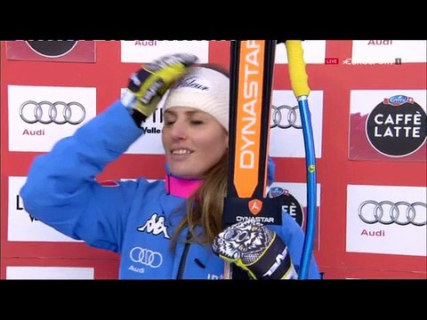 Alpine Skiing 2015-16 World Cup Women's Downhill La Thuile 19.02.2016