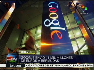 Europa: Google evadió pago de impuestos en 2014 sobre 11 mil mill. €