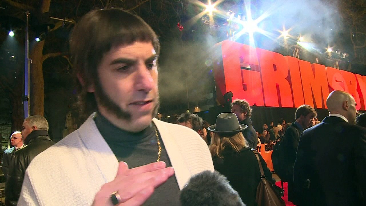 Sasha Baron Cohen's new character Nobby hates Sasha!