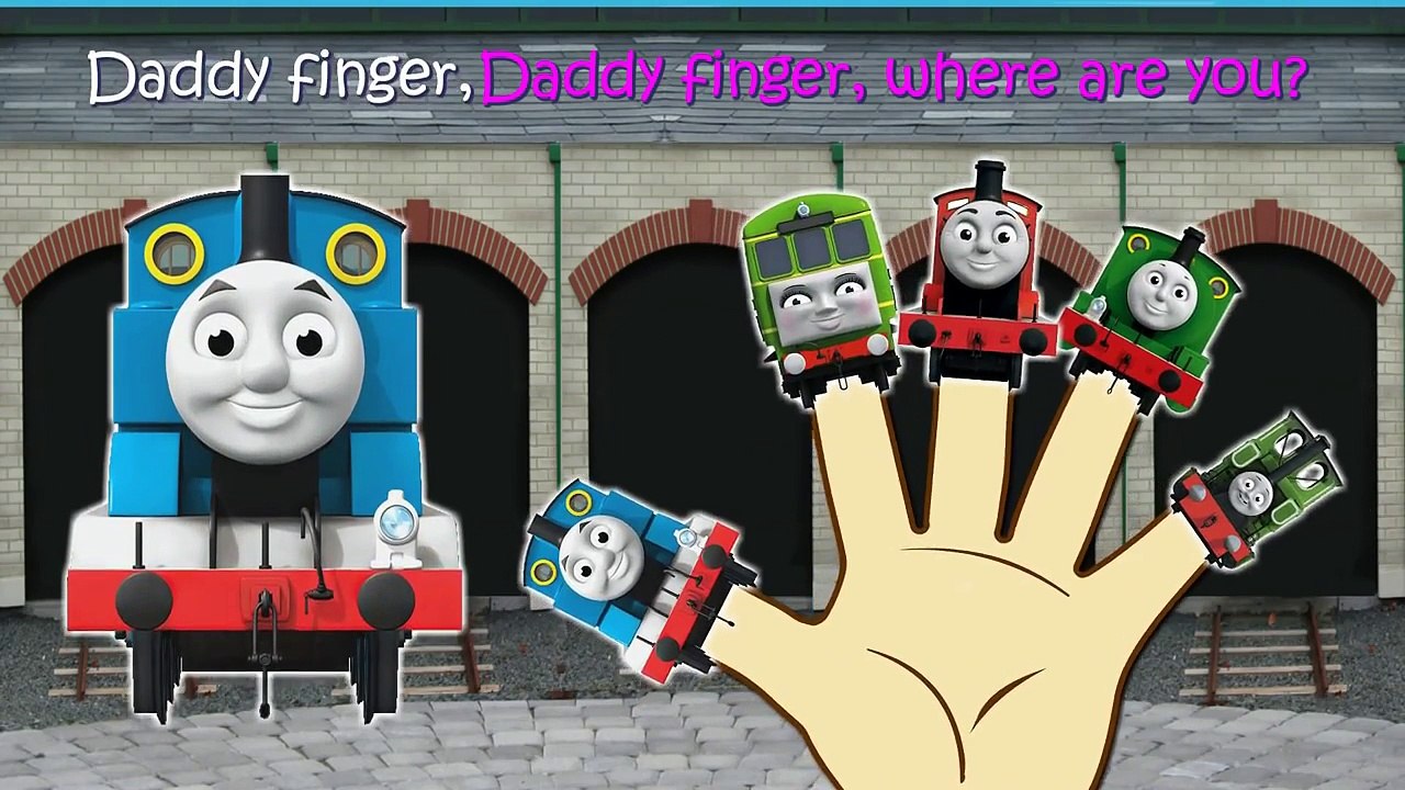 Thomas the Train Finger Family / Nursery Rhymes