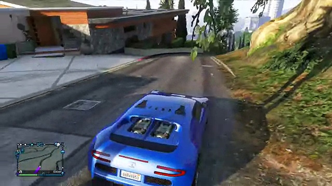 GTA 5 Online How to Get Inside Franklins Modern House GLITCH