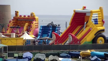 Funny Inflatables and Training Children