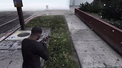 GTA 5- Silent Hill (Snowy Weather Grand Theft Auto 5 Gameplay)