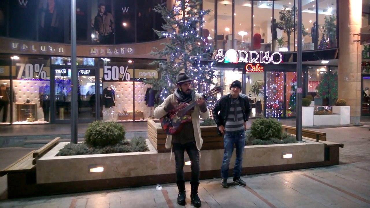 Gibsy musician. Yerevan, Armenia