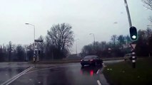 Audi drives through a red light Sweet Karma