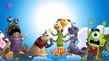 Finger Family | Finger Family Songs Monsters Inc Cartoon Animation Rhymes