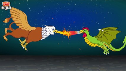 Finger Family Epic Battles Cockatrice Vs Griffin | Finger Family Nursery Rhymes for Children
