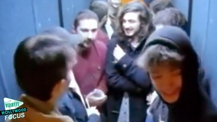 Shia LaBeouf Slaps A Begging Fan During Elevator Performance — Watch
