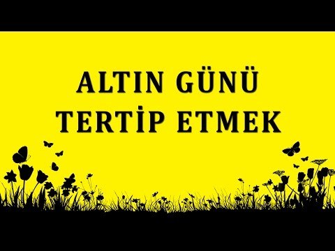 Altın günü tertip etmek mp3 - Sorularla İslamiyet - Sorularla İslamiyet