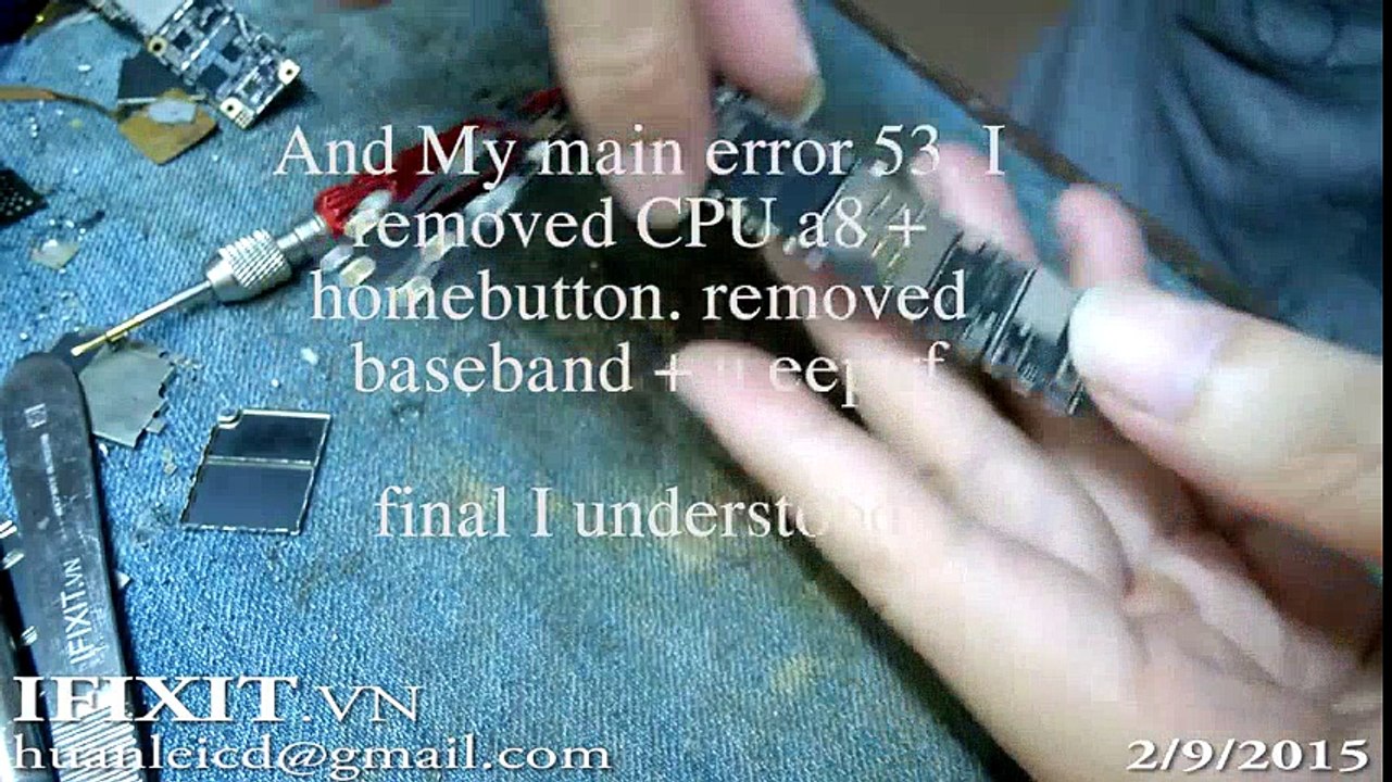 iphone 6 hata 53 çözümü detaylı anlatım