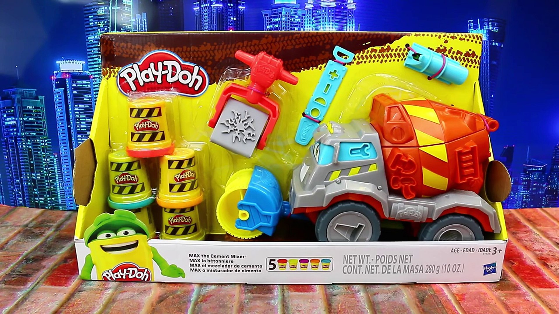 play doh cement mixer