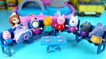 Peppa Pig Pizzeria Pâte à Modeler Play Doh Disney Princesse Sofia et ses Amis