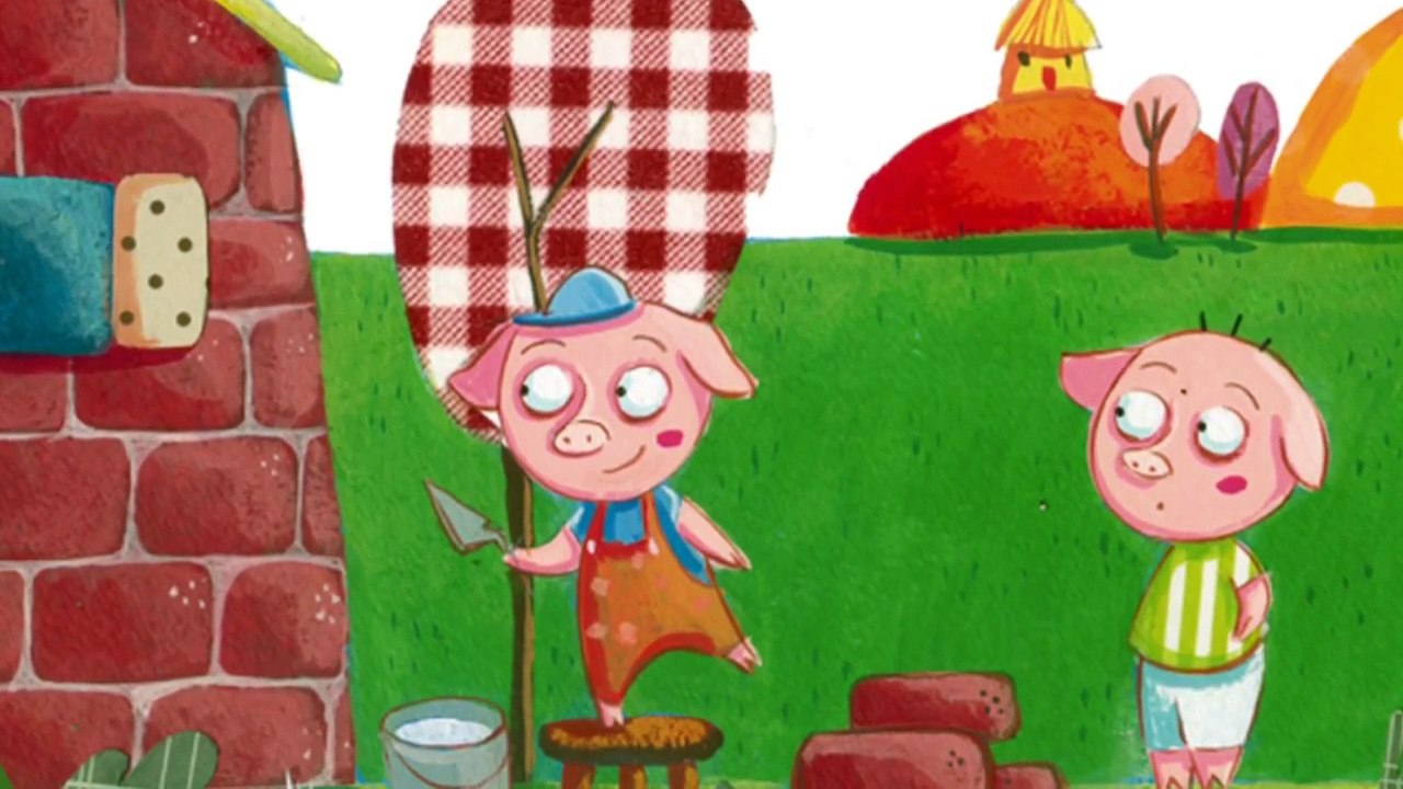 Henri Dès raconte - Les trois petits cochons - Histoire pour enfants