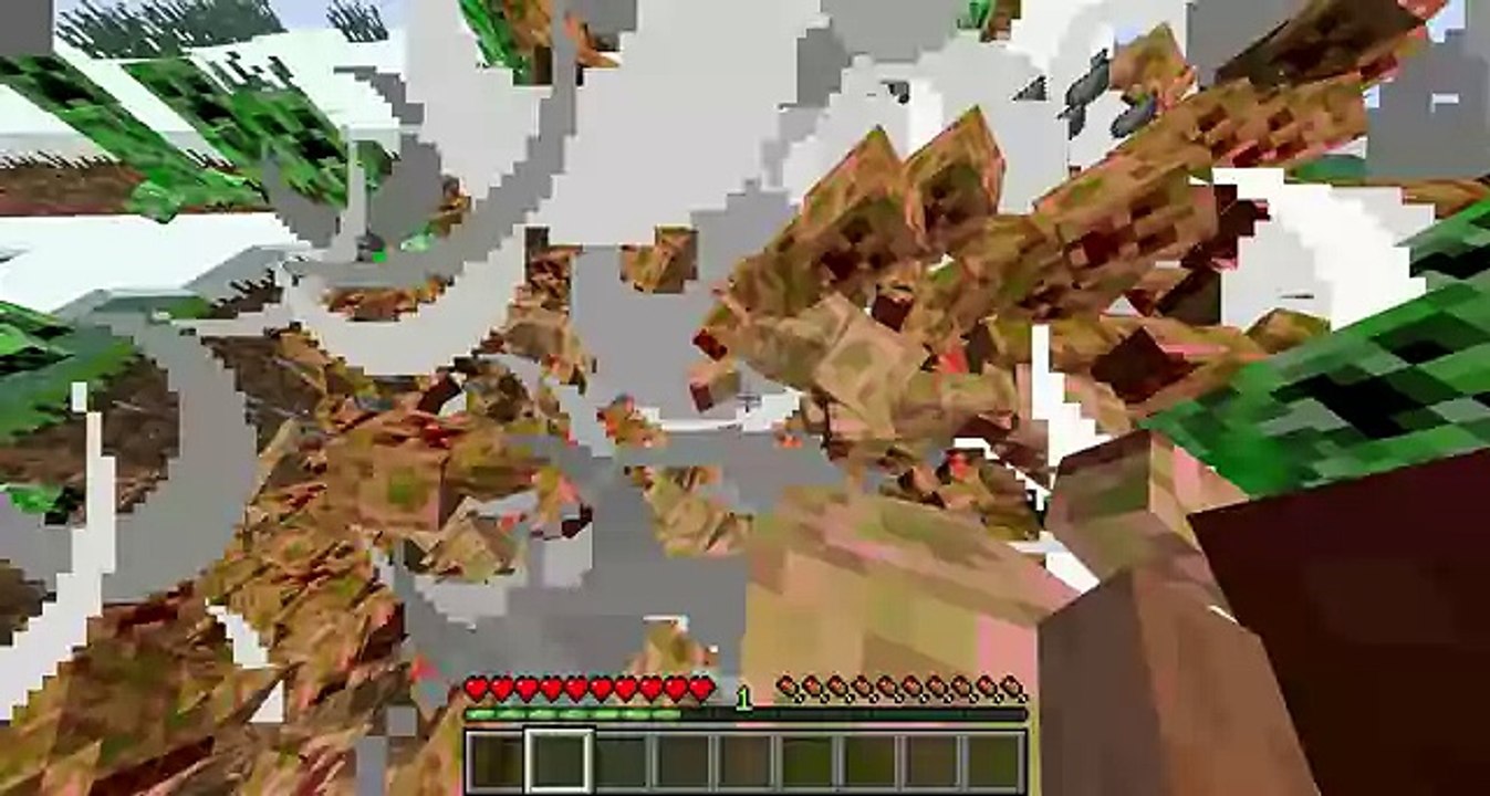 Minecraft - 1000 Creepers Explode!