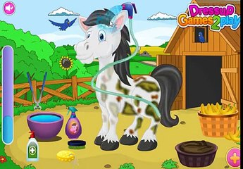 Уход за лошадкой (Pet Horse Care) - Pet Care Game for Kids - Cartoon for children