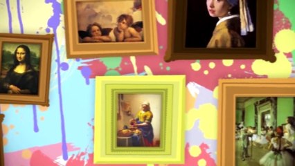 Развивающий мультик для малышей Маленький Художник - 8, картины и искусство для самых маленьких