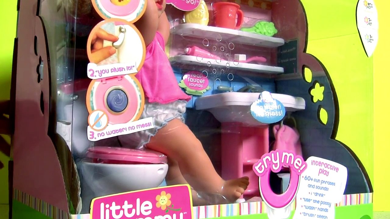 Learn Potty Training with Little Mommy Gotta Go Baby Doll Real Loving Baby by Fisher-Price