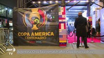 Argentina, Chile face rematch after Copa America draw