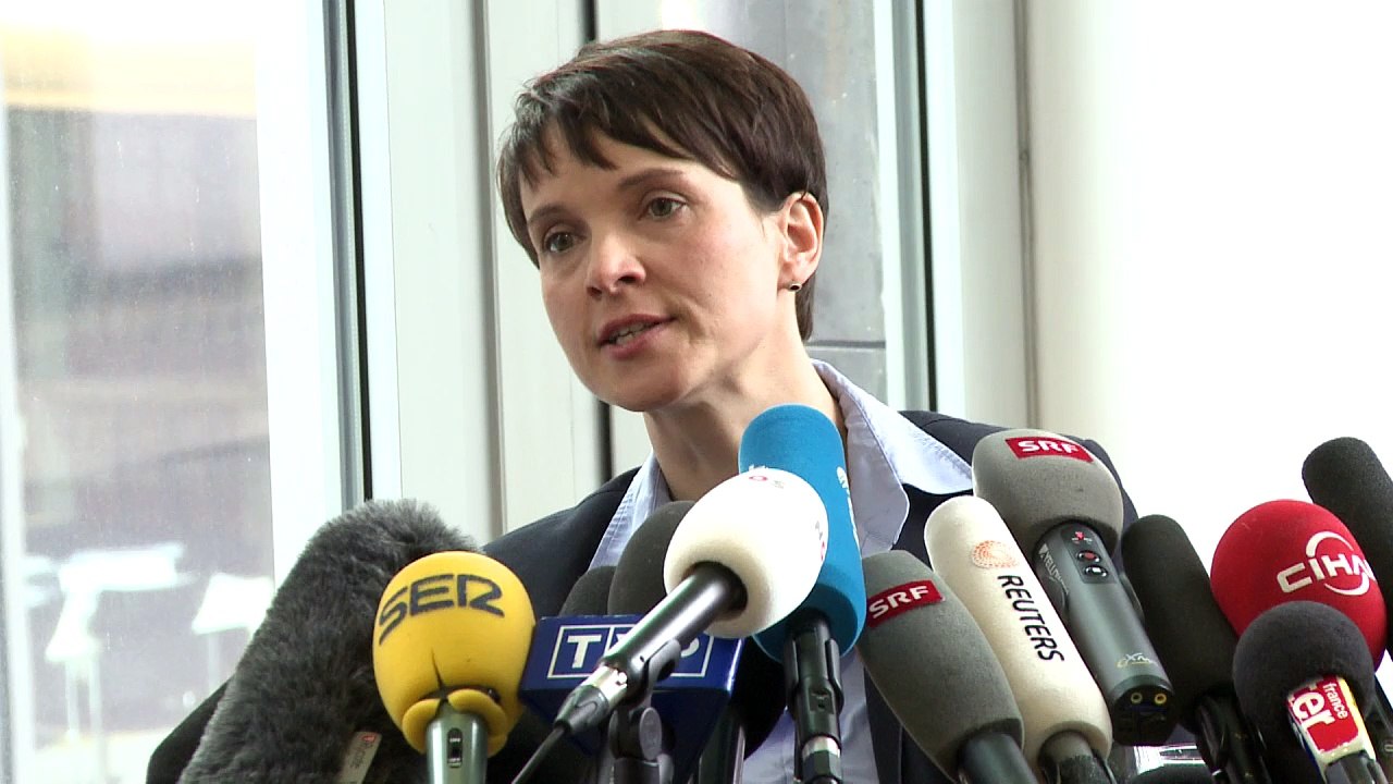 AfD-Chefin Petry: Clausnitz Reaktion auf Fehler der Regierung