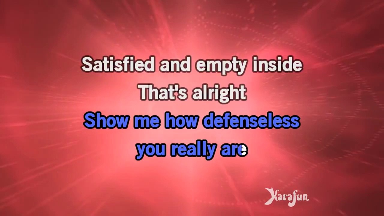 Karaoke So Cold - Breaking Benjamin *