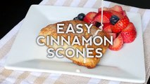 How to easily make cinnamon scones