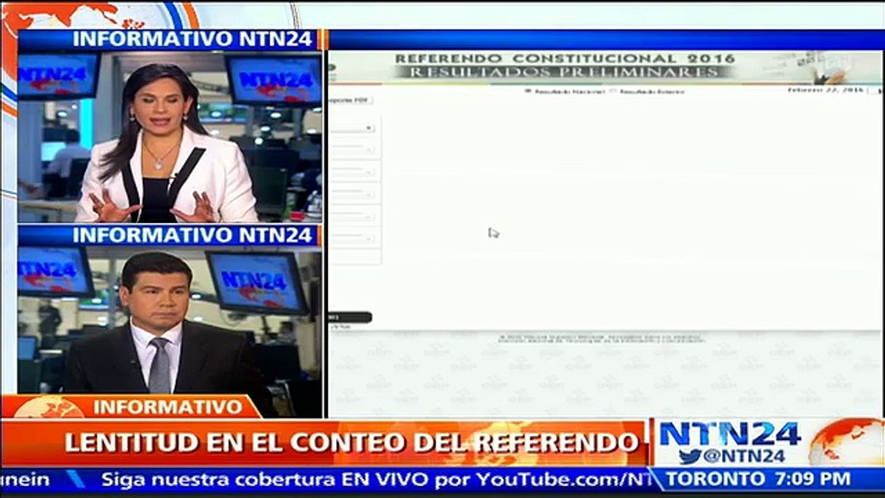 Página electoral en Bolivia presenta fallas y no exhibe las cifras oficiales sobre el referendo