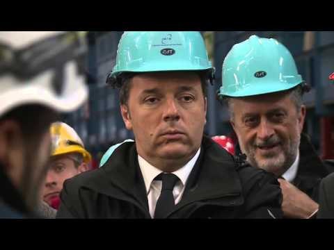 Gran Sasso - Renzi visita i laboratori nazionali dell'INFN (22.02.16)