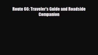 PDF Route 66: Traveler's Guide and Roadside Companion PDF Book Free