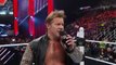Chris Jericho gets honest about AJ Styles: Raw, February 22, 2016