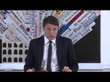 Roma - Renzi incontra la Stampa Estera (22.02.16)