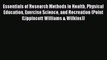 Download Essentials of Research Methods in Health Physical Education Exercise Science and Recreation