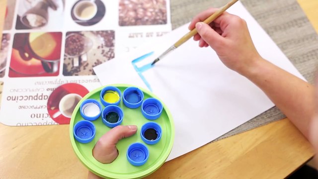 Самодельная палитра для красок как сделать своими руками