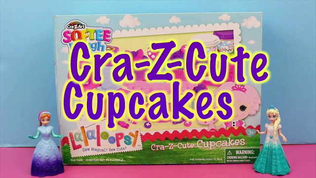 Frozen Elsa & Barbie Play Doh Videos Lalaloopsy Cupcakes Softee Dough Magic Clip Anna DisneyCarToys