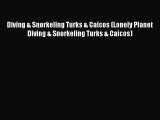 Read Diving & Snorkeling Turks & Caicos (Lonely Planet Diving & Snorkeling Turks & Caicos)