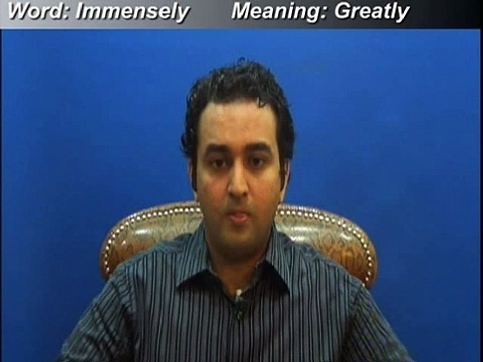 Immensely     in urdu