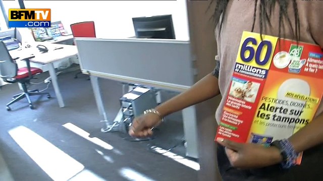 Des résidus potentiellement toxiques identifiés dans des tampons