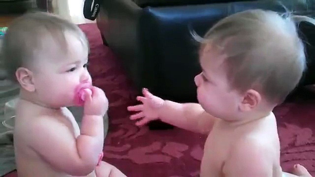 Little Cute babies Sharing and Sharing !!