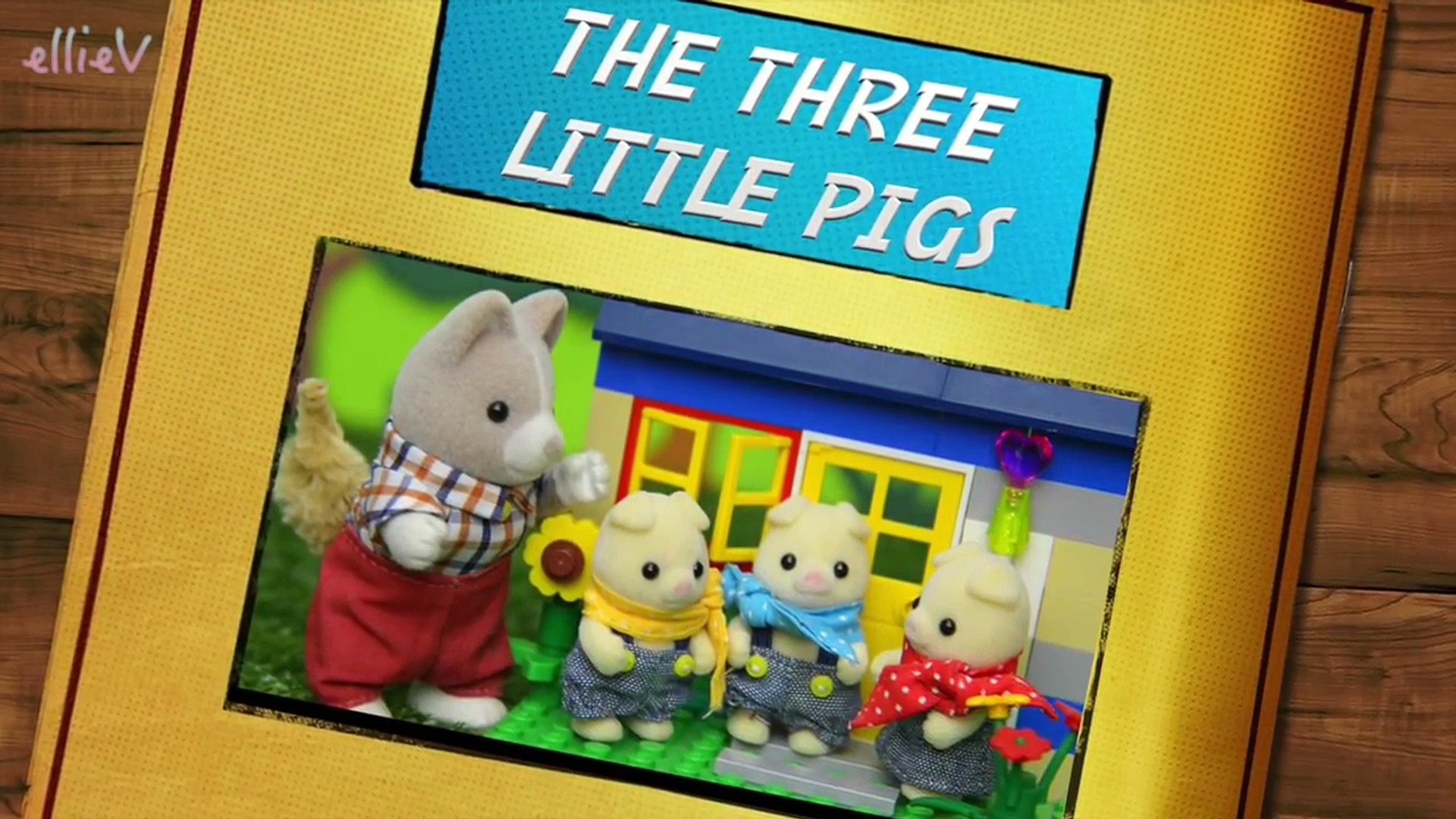 three little pigs toys