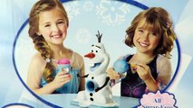 Disney s Frozen Olav Snow Cone-Maker | Enkel DIY Jordbær og Bringebær Snø Kjegler!