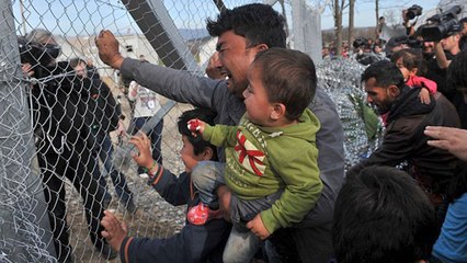 Migrant Crisis Heats up as 8k are Stranded In Greece after Macedonia blocks Afghans