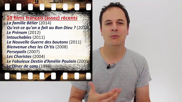 Apprendre le français grâce à des films français