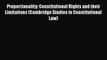 PDF Proportionality: Constitutional Rights and their Limitations (Cambridge Studies in Constitutional