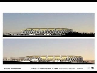 Stades en construction en Algérie