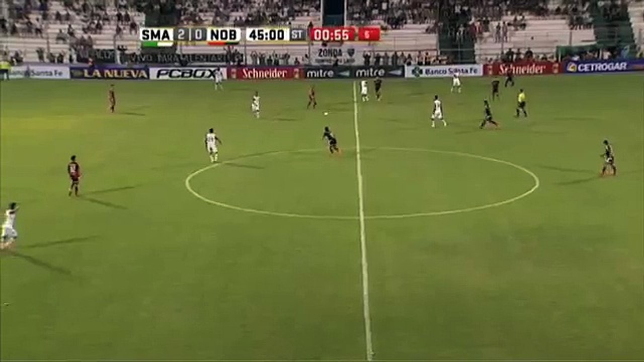 Gol de Boyé. San Martín 2 Newells 1. Fecha 1. Torneo Transición 2016
