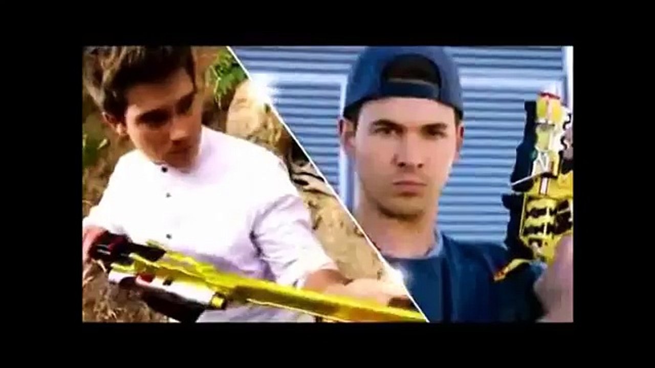 Power Rangers Ninja Steel Fan Opening 2(With Dino Charge Rangers)