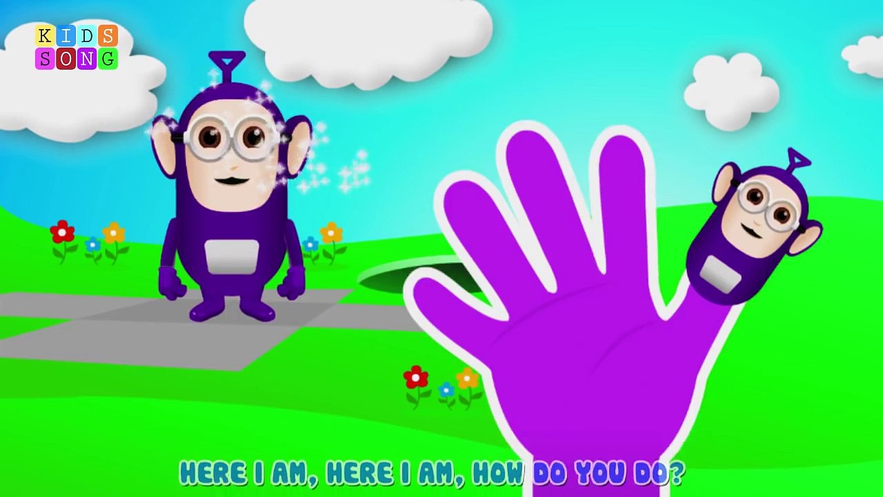 Teletubbies a la Minion finger family - nursery rhyme for kids