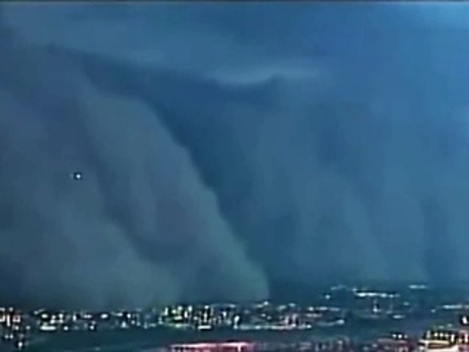 Пыльная буря в штате Аризона