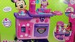 Minnie Mouse Kitchen Playset Flipping Fun Kitchen Cupcakes and Play Food Toys DisneyCarToys